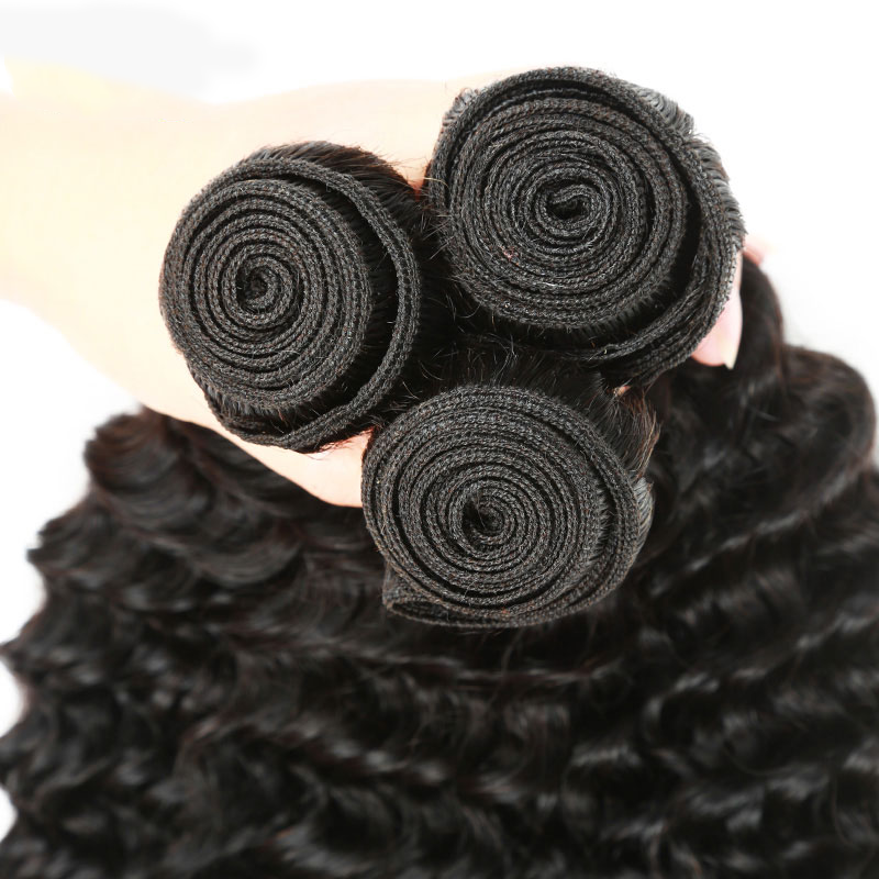 Beauty Forever Hair 8A Malaysian Virgin Curly Hair Weave 3 Bundles 100%  Unprocessed Human Virgin Hair Deals Natural Color 95-100g 22 24 26 inch