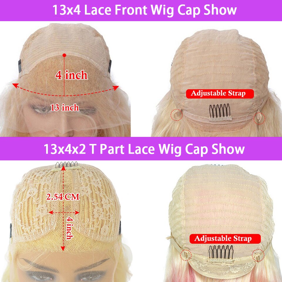 Cramberry Highlight Ombre Body Wave Wig Lace Front Human Hair Wigs 13x4 Lace Frontal Human Hair Wig