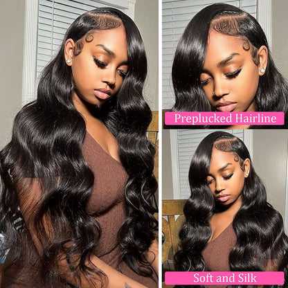 Cranberry Glueless Breathable Wigs 5x5 Lace  Wig Body Wave Human Hair Air Wigs