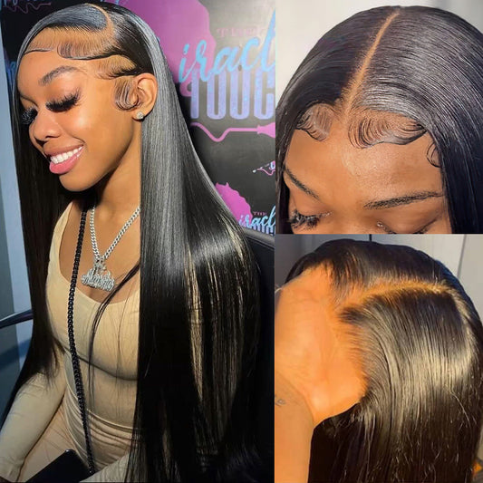 12A Cranberry 13x4/13X6 Lace Front Human Hair Wigs Remy HD Lace Frontal Wig Straight Lace Front Wig