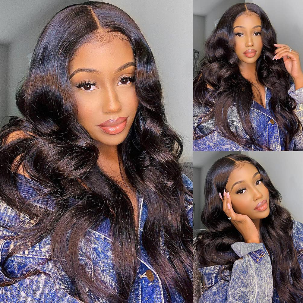 12A Cranberry Body Wave HD Lace Front Wigs 13x4 Lace Human Hair Pre Plucked Wigs