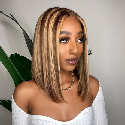<transcy>Cranberry Deep Wave Lace Front Bob perruques courtes perruques de cheveux humains péruviens pour les femmes noires</transcy>