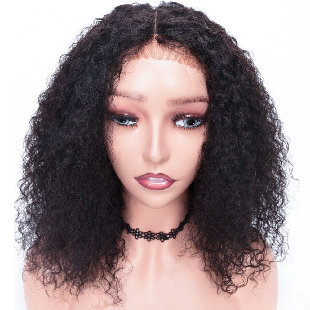 Cranberry Curly Lace Front Bob Wigs Short Malaysian Human Hair Wigs For Black Women