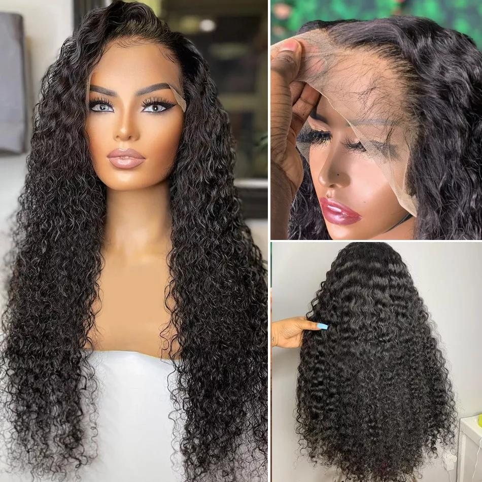 12A Cranberry Curly Human Hair Wig Natural Color 13x4/13X6 Brazilian Remy Hair HD Lace Front Human Hair Wigs