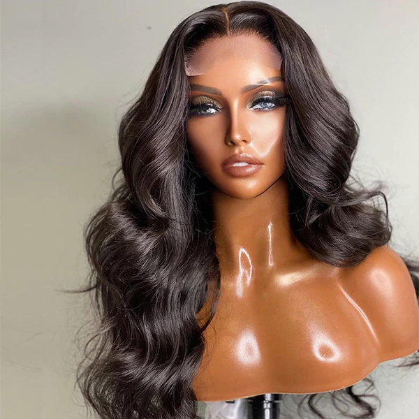 Cranberry 12A Body Wave Real HD Swiss 4X4 Lace Closure 14-36 Inches Long Hair Wigs
