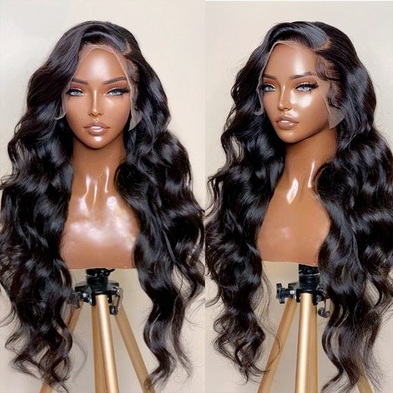 Cranberry 13X4 Body/Curly Wave Swiss HD Lace Frontal Wig