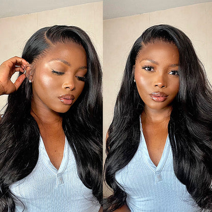 Cranberry Pre-plucked 180% Density 13x4 Frontal Lace Long Wig 100% Human Hair