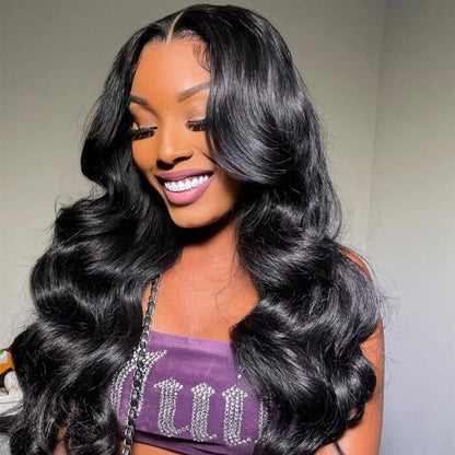 Cranberry 12A Body Wave 4x4 5x5 Pre Cut HD Lace Closure Wig Human Hair Wear & Go Glueless Wigs With Breathable Cap-Air Wig