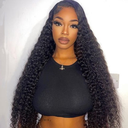 12A Cranberry Real HD Swiss Lace Skin Melt 13x4 Deep Wave Lace Front Wigs