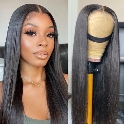 Cranberry 12A Silk Straight Hair 4x4 HD Lace Wigs Remy Human Hair Wigs 150% Density Youth Series