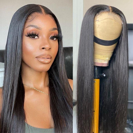 Cranberry 12A Silk Straight Hair 4x4 HD Lace Wigs Remy Human Hair Wigs 150% Density Youth Series