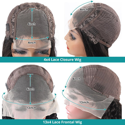 Cranberry Green Highlight Wig 13x4 Colored Body Wave Lace Front Wig Pre Plucked Transparent Brazilian Human Hair Wigs