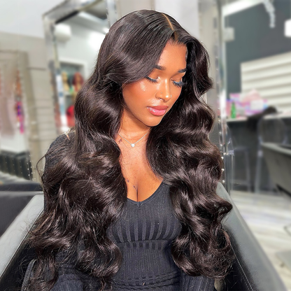 Cranberry 12A 5X5 Undetectable Invisible Lace Body Wave Closure Wig | Real HD Swiss Lace