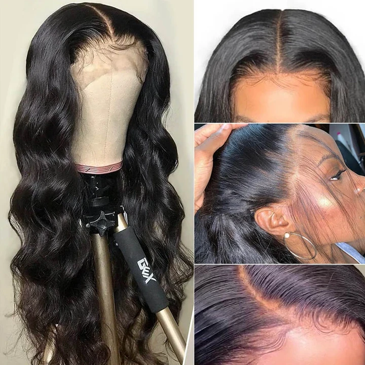 Cranberry 13x4 Lace Front Human Hair Wigs Peruvian Body Wave Wigs Remy Hair - Cranberry Hair