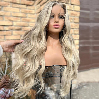 Cranberry Brazilian Body Wavy Human Hair Wigs Preplucked 13x6 Transparent HD Lace Wig