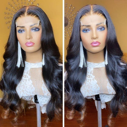 Cranberry 10A 4x4 Lace Closure Wigs Body Wave Human Hair Wigs Youth Series