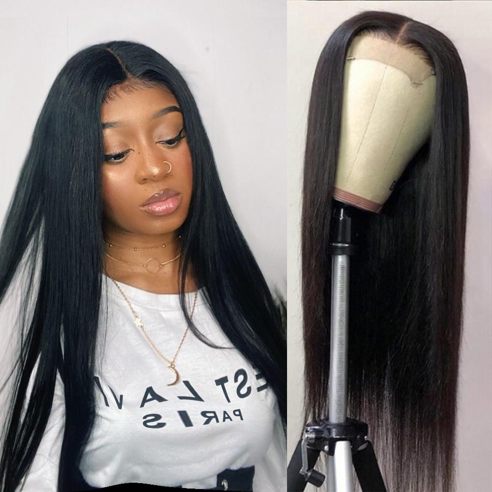 Cranberry 13x4 T Part Lace Front Wigs Malaysian Silky Straight Human Hair Wigs 180% Density Pre-plucked - Cranberry Hair