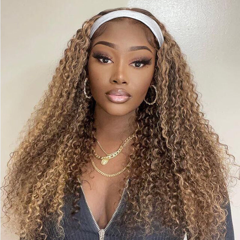 <transcy>Perruque de cheveux humains de vague profonde de canneberge perruque sans colle brésilienne de cheveux vierges fait à la Machine de bandeau perruque 180% densité</transcy>