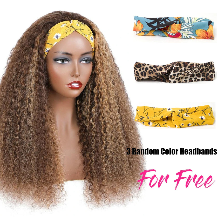 <transcy>Perruque de cheveux humains de vague profonde de canneberge perruque sans colle brésilienne de cheveux vierges fait à la Machine de bandeau perruque 180% densité</transcy>