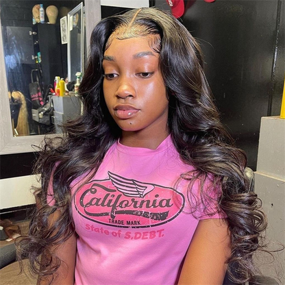 Cranberry 12A Body Wave Real HD Swiss 4X4 Lace Closure 14-36 Inches Long Hair Wigs