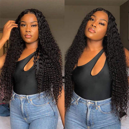 <transcy>Cranberry 13x4 Deep Wave Lace Front perruques de cheveux humains 180 densité perruques de cheveux péruviens</transcy>