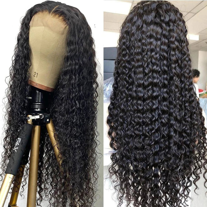Cranberry 12A 5x5 Deep Wave Real Swiss Lace Closure Wig