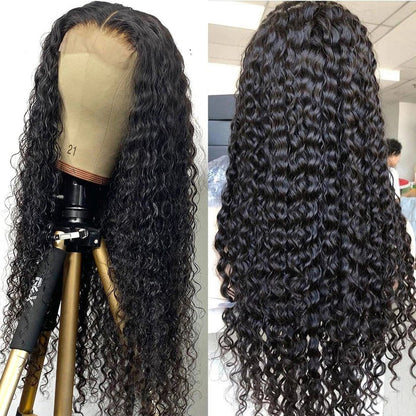 Cranberry 12A 5x5 Deep Wave Real Swiss Lace Closure Wig