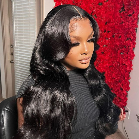 Cranberry 12A 5X5 Undetectable Invisible Lace Body Wave Closure Wig | Real HD Swiss Lace