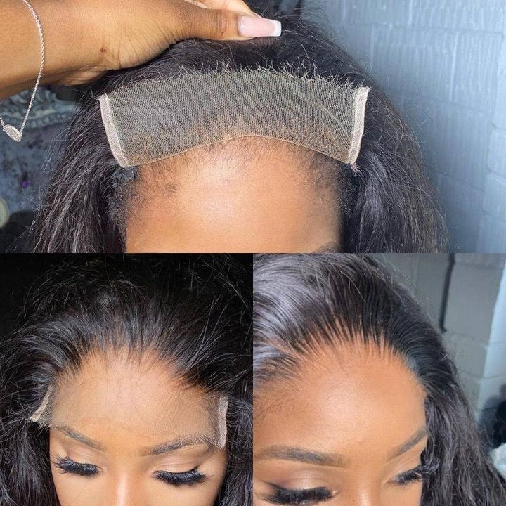 CRANBERRY SHORT BOB BODY WAVE WIG | 14 INCHES GlUELESS 5X5 LACE WIG