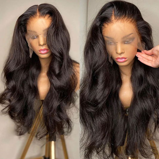 Cranberry Body Wave 13x4 Lace Front Human Hair Wigs Malaysian Remy Hair - Cranberry Hair