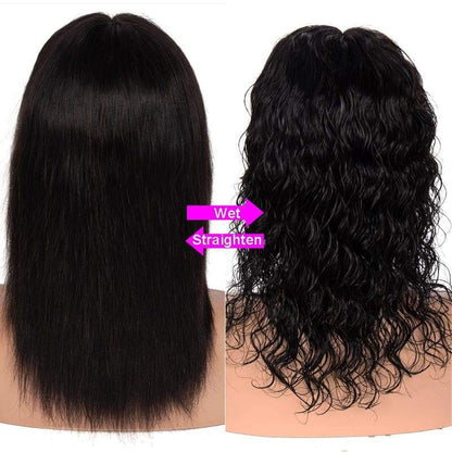 Cranberry  Wet And Wavy Wigs Deep Wave Pre Plucked Lace Front Wigs - Cranberry Hair