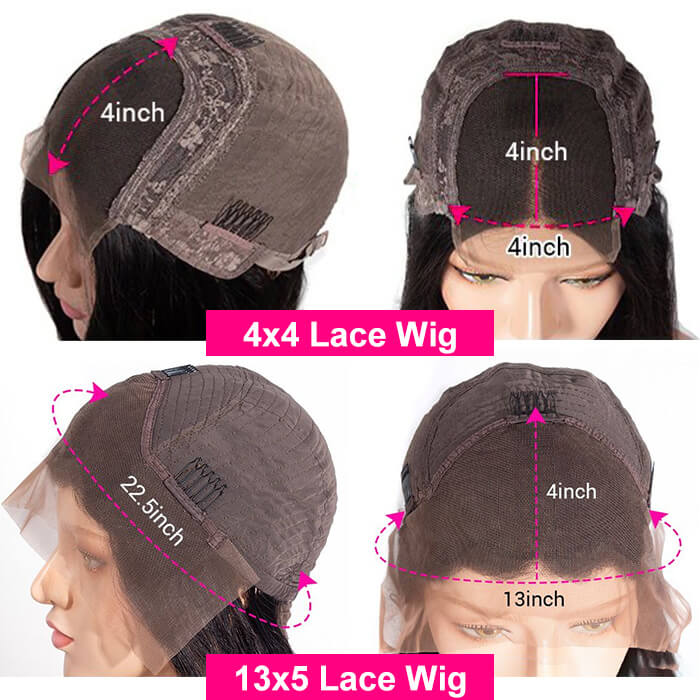 10A Cranberry Water Wave 13X4/4X4 Lace Frontal Wigs 100% High Quality Virgin Human Hair Wigs 180% Density