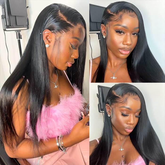 12A Cranberry Skin Melt HD Lace Wigs 13x4/5X5/4X4 Lace Front Wigs Straight Human Hair Wigs