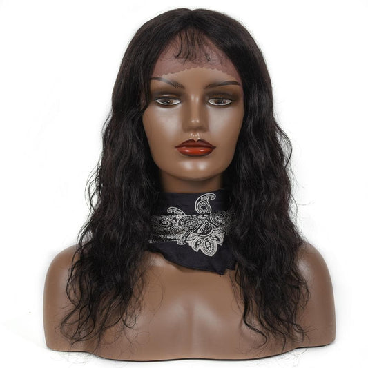 Cranberry Natural  Wave 13x4 T Part Lace Front Wig Pre Plucked  Clsoure Wig 16inches - Cranberry Hair