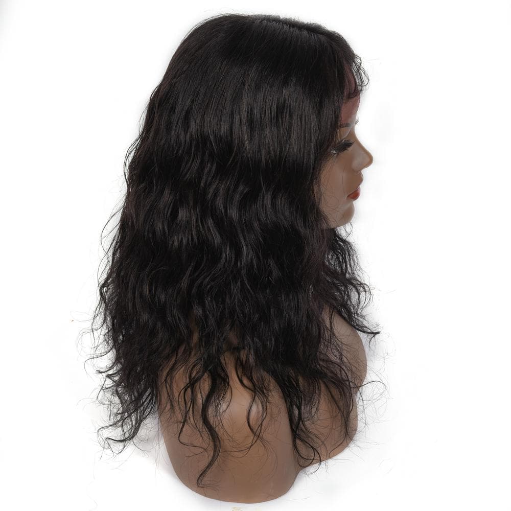 Cranberry Natural  Wave 13x4 T Part Lace Front Wig Pre Plucked  Clsoure Wig 16inches - Cranberry Hair