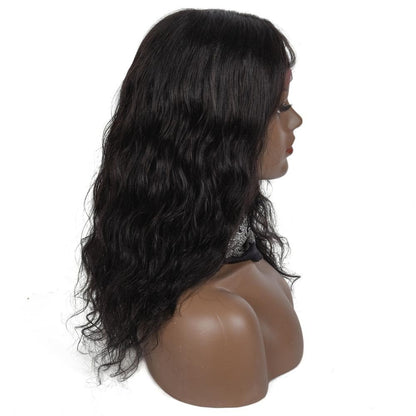 Cranberry Natural  Wave 13x4 T Part Lace Front Wig Pre Plucked  Clsoure Wig 16inches - Cranberry Hair