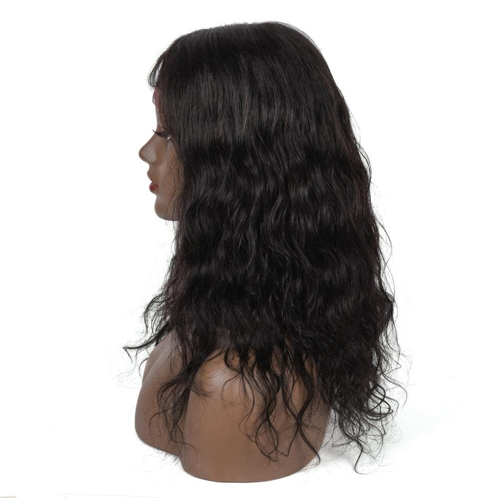 Cranberry Natural  Wave 13x4 T Part Lace Front Wig Pre Plucked  Clsoure Wig 16inches - Cranberry Hair