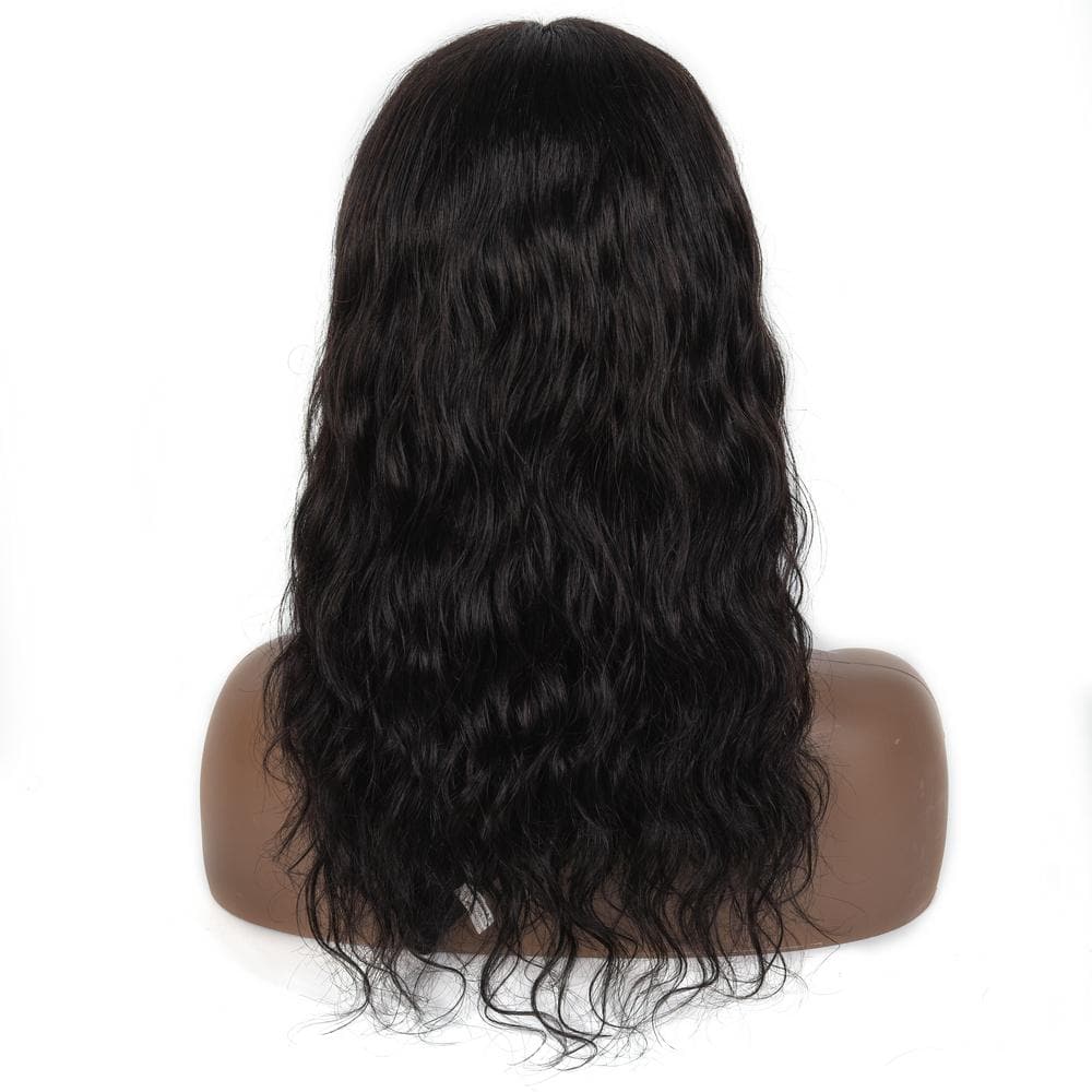 Cranberry Natural  Wave 13x4 T Part Lace Front Wig Pre Plucked  Clsoure Wig 16inches - Cranberry Hair