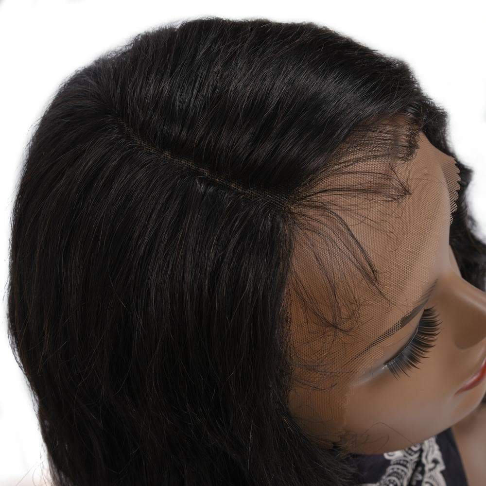 Cranberry Right Side 13x4 T Part Lace Front Wigs Body Wave Pre Plucked With Baby Hair 16inches - Cranberry Hair