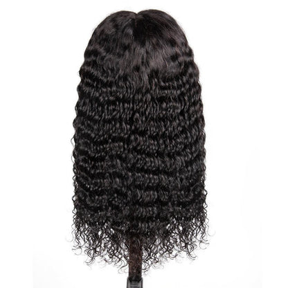 Cranberry 13x4 T Part Lace Front Wigs Peruvian Deep Wave Human Hair Wigs 180% Density Pre-plucked - Cranberry Hair