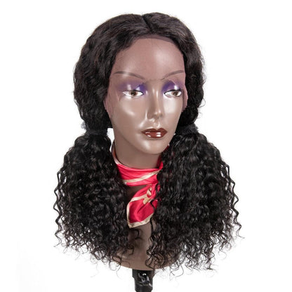 Cranberry 13x4 T Part Lace Front Wigs Malaysian Deep Wave Human Hair Wigs 180% Density Pre-plucked - Cranberry Hair