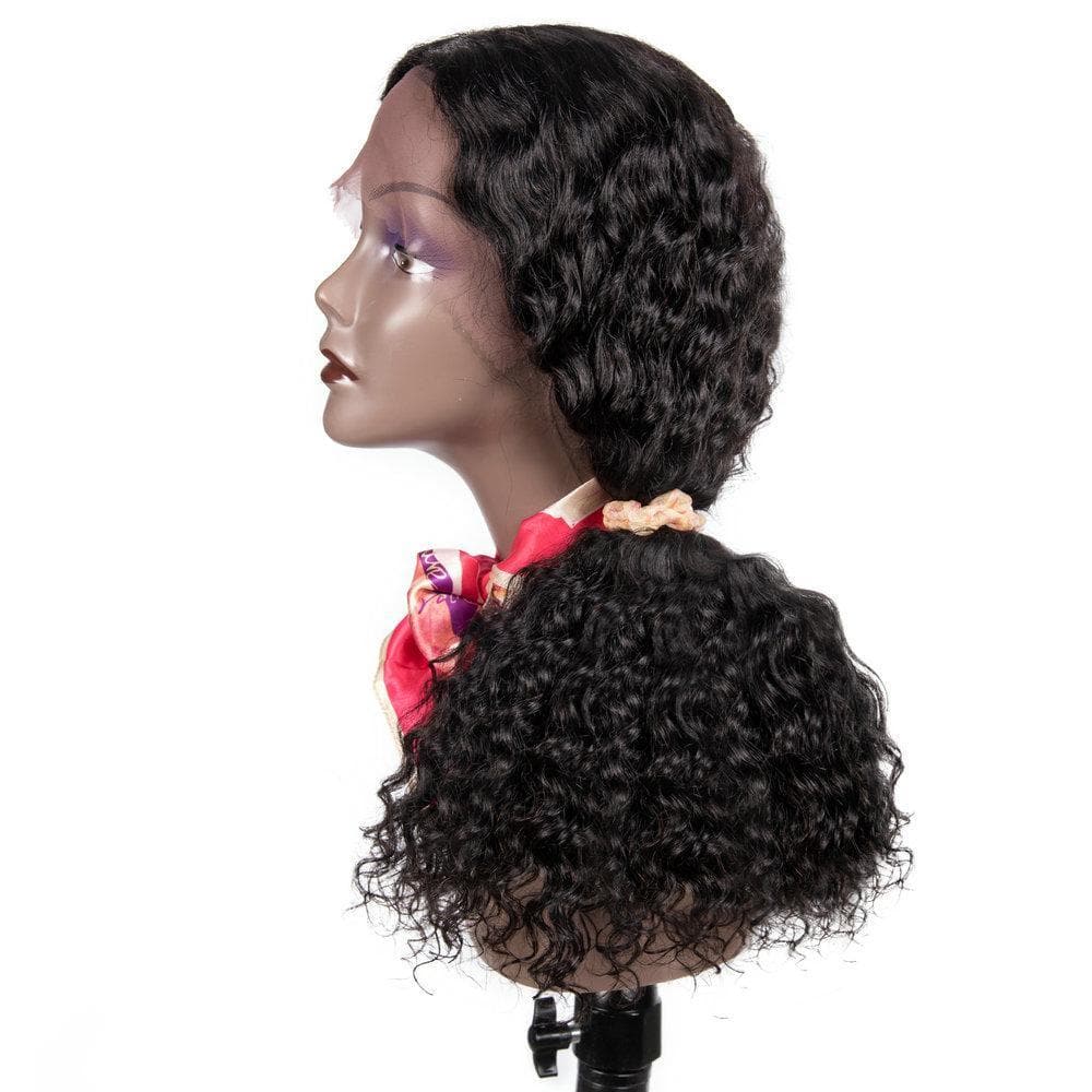Cranberry 13x4 T Part Lace Front Wigs Peruvian Deep Wave Human Hair Wigs 180% Density Pre-plucked - Cranberry Hair
