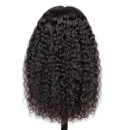 Cranberry 13x4 T Part Lace Front Wigs Malaysian Water Wave Human Hair Wigs 180% Density Pre-plucked - Cranberry Hair