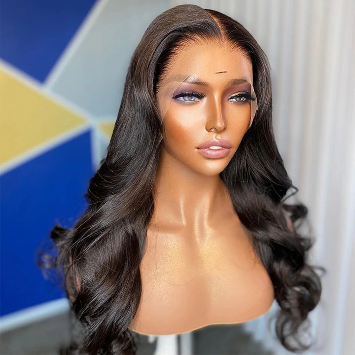 12A Cranberry Body Wave HD Lace Front Wigs 13x4 Lace Human Hair Pre Plucked Wigs