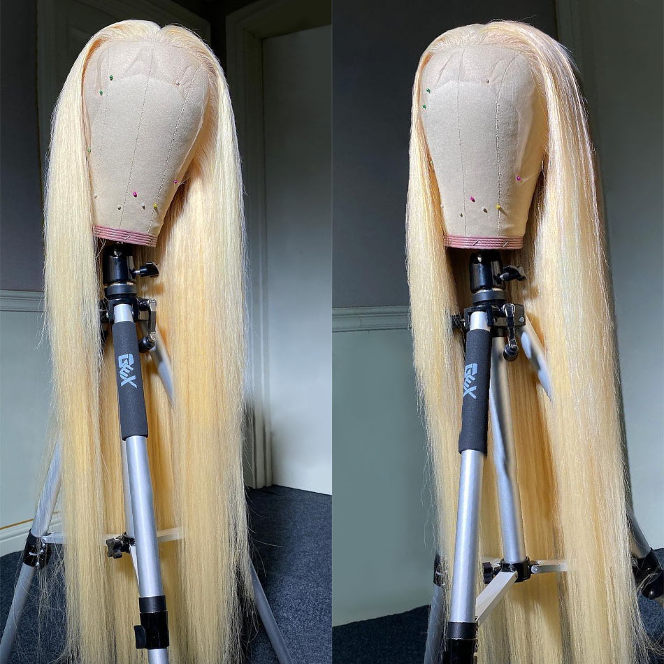 Cranberry 13x4 Lace Front Wigs 613 Blonde Brazilian Straight Human Hair Wigs