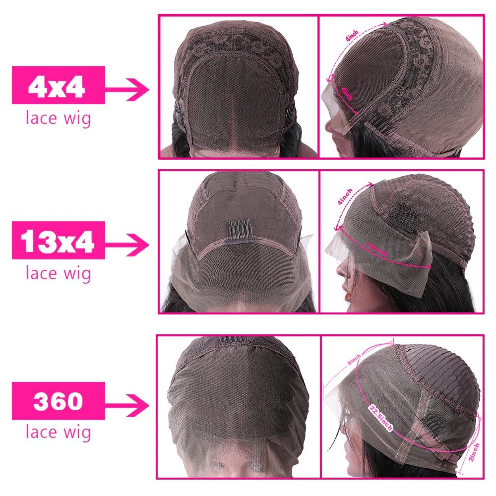 Cranberry 13x4 Lace Front Human Hair Wigs Peruvian Body Wave Wigs Remy Hair - Cranberry Hair
