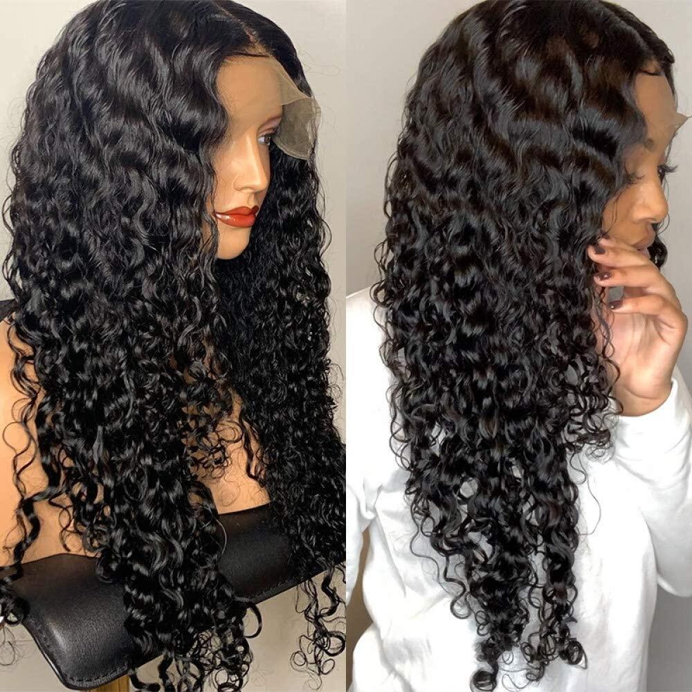 Cranberry  Malaysian 13*4 Lace Front Human Hair Wigs  Water Wave Lace Frontal Wig - Cranberry Hair