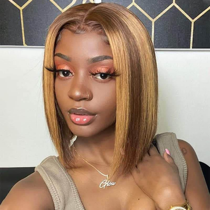 <transcy>Cranberry Deep Wave Lace Front Bob perruques courtes perruques de cheveux humains péruviens pour les femmes noires</transcy>