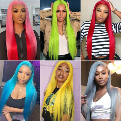 Cranberry 613 Lace Frontal Wig 13X4 Straight Wig Human Hair Wig Pre Plucked Natural Scalp For Woman