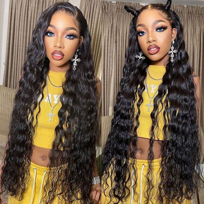 12A Cranberry Loose Deep Wave Upgraded 13X4 Real HD Swiss Lace Frontal Wig